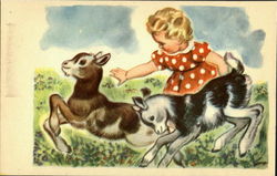 Goats Postcard Postcard