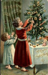 A Merry Christmas Postcard