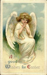 A Good Wishes For Easter Postcard