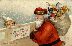 A Merry Christmas To You Postcard