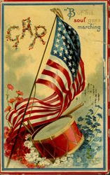 GAR Patriotic Ellen Clapsaddle Postcard Postcard