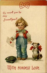 With Fondest Love Postcard