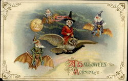 A Halloween Morning Postcard