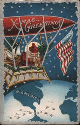 X-mas Greetings Postcard