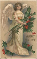 A Merry Christmas Postcard