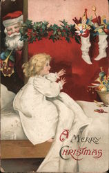 A Merry Christmas Children Postcard Postcard Postcard