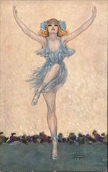 305 Gayac Danseuse Dancing Girl Ballerina Postcard