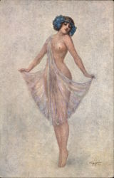 306 Danseuse Ballerina Postcard