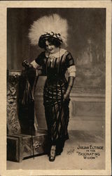 Julian Eltinge In The "Fascinating Widow." Actresses Postcard Postcard Postcard