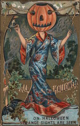 All Halloween Postcard Postcard Postcard