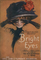 Jos. M. Gaites New Musical Production, Bright Eyes Postcard