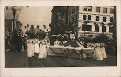 Native Daughters Float, Portola Festival Parade San Francisco, CA Postcard Postcard Postcard