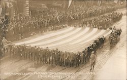 American Legion Parade 1923 Postcard