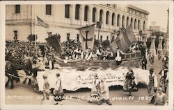 Admission Day Parade Diamond Jubilee 1925 San Francisco, CA Postcard Postcard Postcard