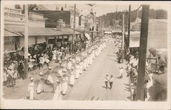 Portola Festival Parade 1909 Grass Valley, CA Postcard Postcard Postcard