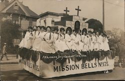 Mission Bells NDGW Parlor #173 Admission Day Celebration 1910 San Francisco, CA Postcard Postcard Postcard