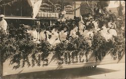 Women on Parade Float San Francisco, CA Postcard Postcard Postcard