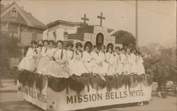 Mission Bells NDGW Parlor #175 Admission Day Celebration 1910 San Francisco, CA Postcard Postcard Postcard