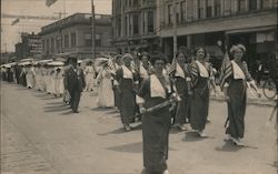 NDGW Women Marching in a Parade California NDGW / NSGW Postcard Postcard Postcard