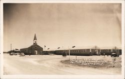 The Chapel and Wards, DeWitt General Hospital Auburn, CA Postcard Postcard Postcard