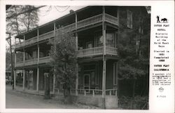 Dutch Flat Hotel- Historic Building of the Gold Rush Days California Postcard Postcard Postcard