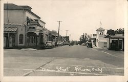 Main Street Folsom, CA Postcard Postcard Postcard