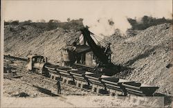 Loading Rock for Rock Crusher Folsom, CA Postcard Postcard Postcard