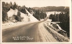 US Highway 40 Gold Run, CA Postcard Postcard Postcard