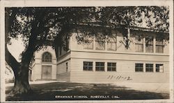 Grammar School Roseville, CA Postcard Postcard Postcard