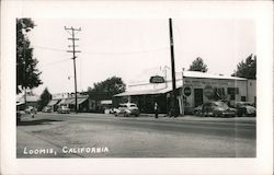 Street Scene Loomis, CA Postcard Postcard Postcard