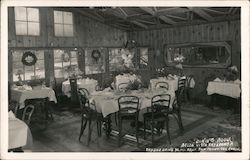 Dining Room, Bella Vista Sky Lounge, Skyline Drive Postcard