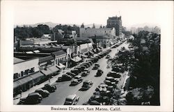 Business District San Mateo, CA Postcard Postcard Postcard