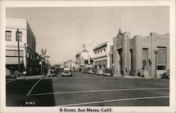 B Street Postcard