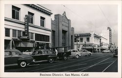 Business District Postcard