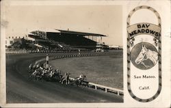 Bay Meadows San Mateo, CA Postcard Postcard Postcard