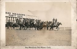 Bay Meadows San Mateo, CA Postcard Postcard Postcard