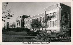 Union High School Postcard