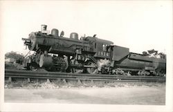 1939 Southern Pacific Lines Train Engine #1814 Redwood City, CA Postcard Postcard Postcard