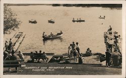 Searsville Lake Recreation Park Postcard