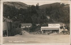 Wrights C.H. Squire General Merchandise & Post Office Postcard