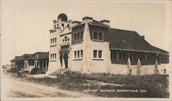 Baptist Church Sunnyvale, CA Postcard Postcard Postcard