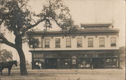 Rare View, Rudolph Block Building Sunnyvale, CA Postcard Postcard Postcard