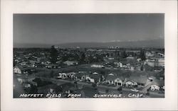 Moffett Field From Sunnyvale Postcard