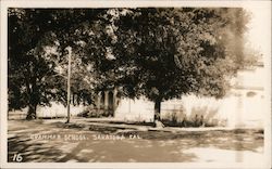 Grammar School Saratoga, CA Postcard Postcard Postcard