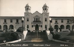 Odd Fellows Home Saratoga, CA Postcard Postcard Postcard