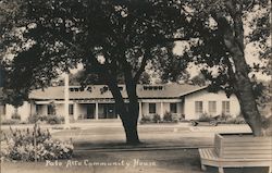 Palo Alto Community House (now MacArthur Park) Postcard