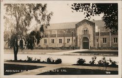 Addison Ave. School Palo Alto, CA Postcard Postcard Postcard