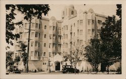 Staller Court Apartments Postcard