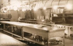 A Kitchen at Veterans Hospital Postcard