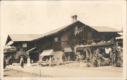 House with a Couple Standing in Front Los Altos, CA Postcard Postcard Postcard